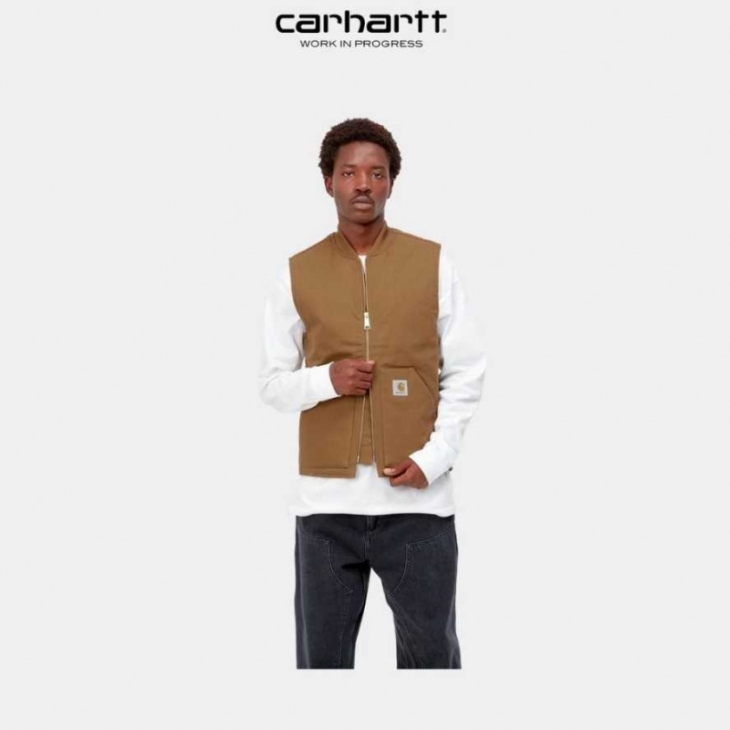 Carhartt Wip Vest (Winter) Hamilton Brown | TH0002711