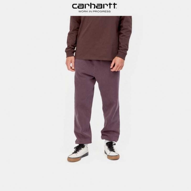 Carhartt Wip Vista Sweat Pant Dark Plum | TH0001555