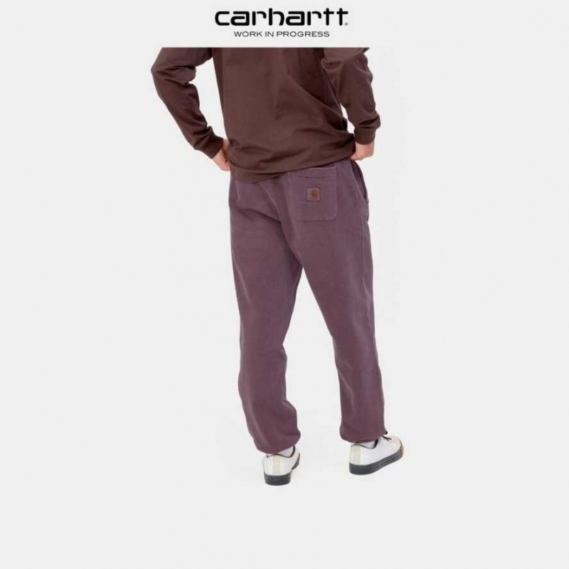 Carhartt Wip Vista Sweat Pant Dark Plum | TH0001555