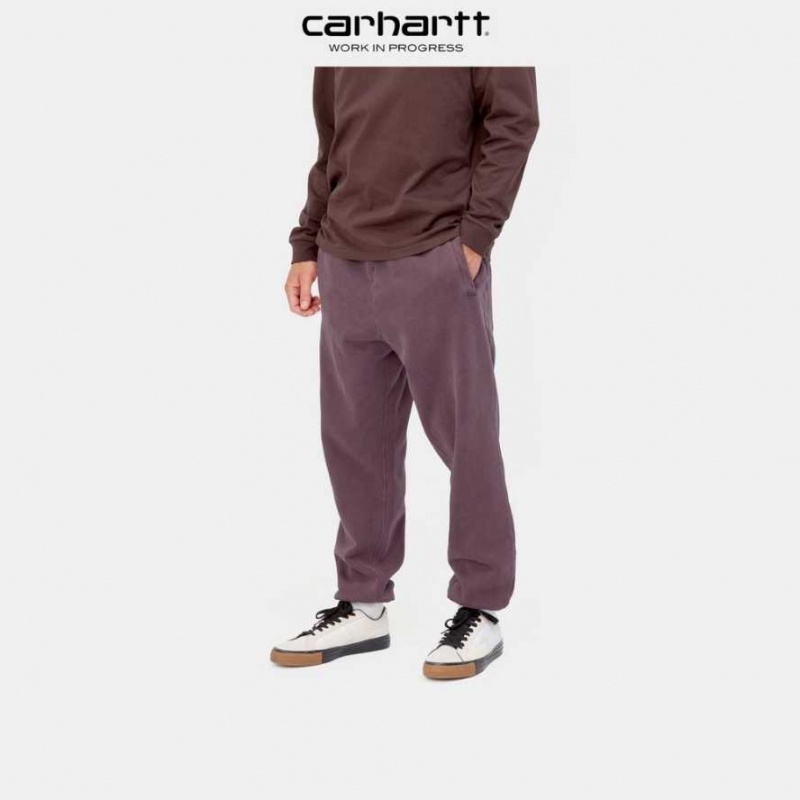 Carhartt Wip Vista Sweat Pant Dark Plum | TH0001555