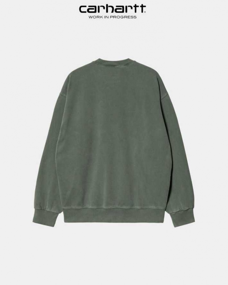 Carhartt Wip Vista Sweatshirt Boxwood | TH0000378