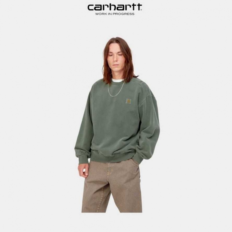 Carhartt Wip Vista Sweatshirt Boxwood | TH0000378