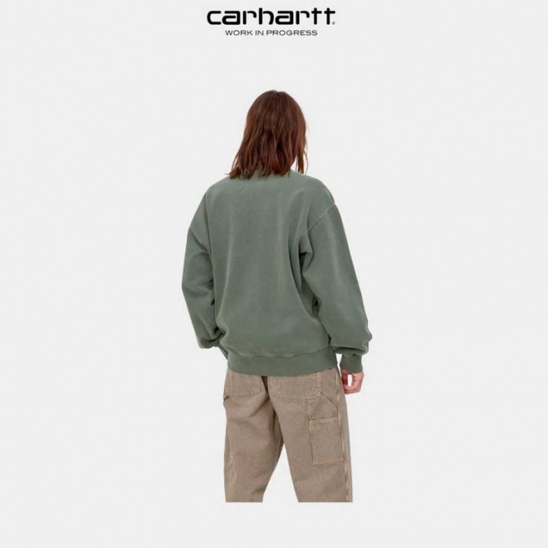 Carhartt Wip Vista Sweatshirt Boxwood | TH0000378