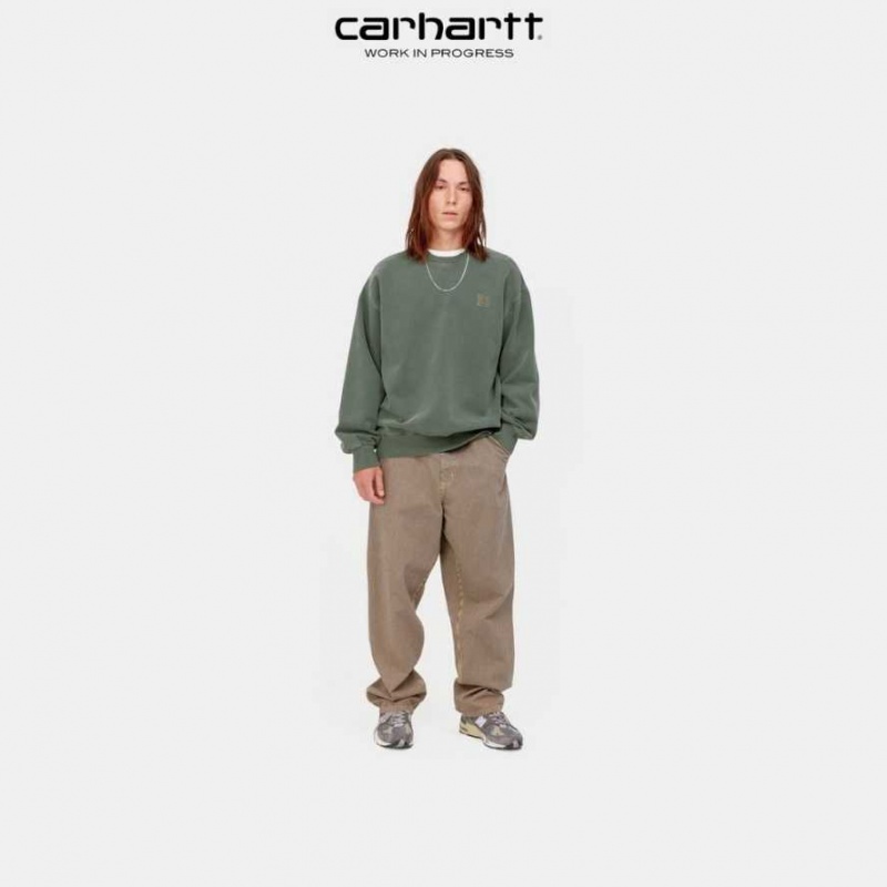 Carhartt Wip Vista Sweatshirt Boxwood | TH0000378