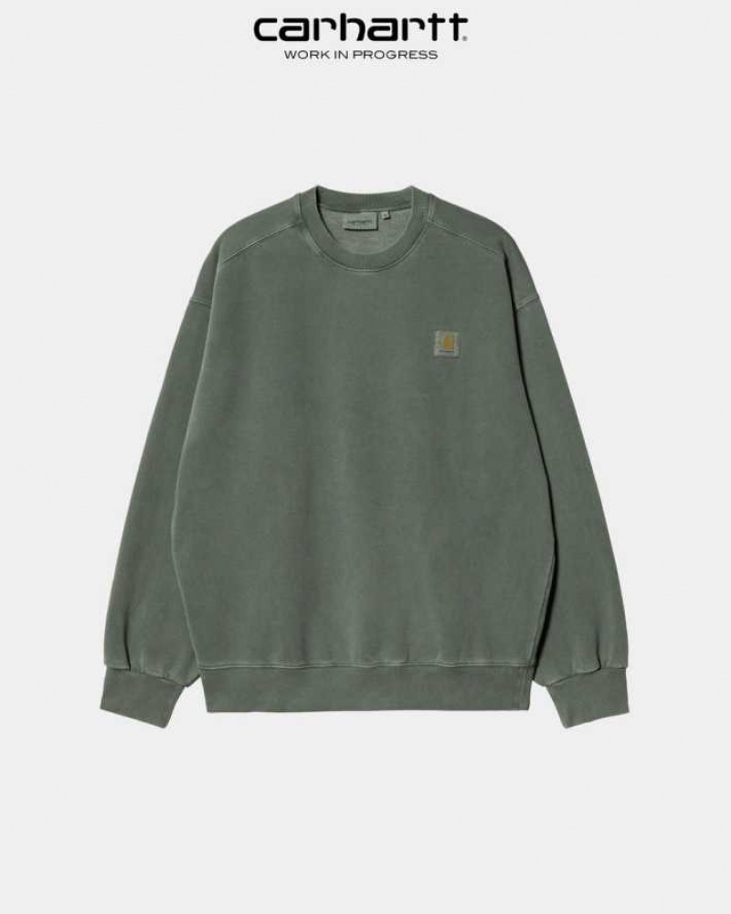 Carhartt Wip Vista Sweatshirt Boxwood | TH0000378