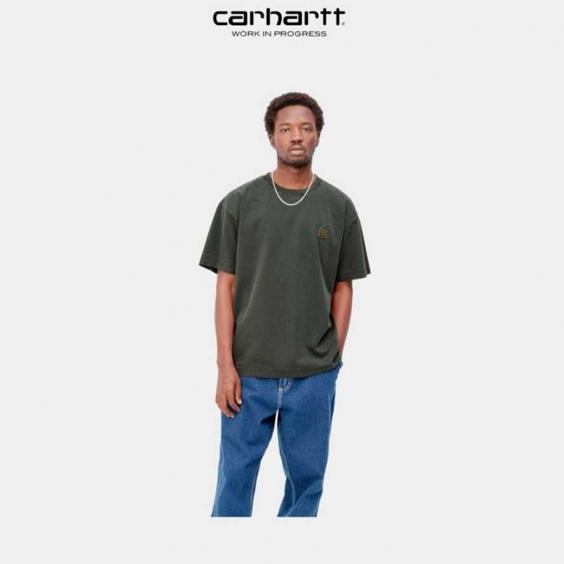 Carhartt Wip Vista T-Shirt Boxwood | TH0002376