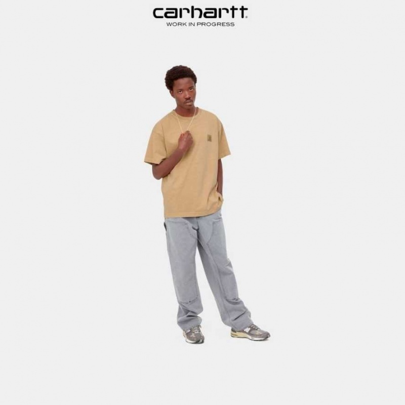 Carhartt Wip Vista T-Shirt Dusty Hamilton Brown | TH0002373