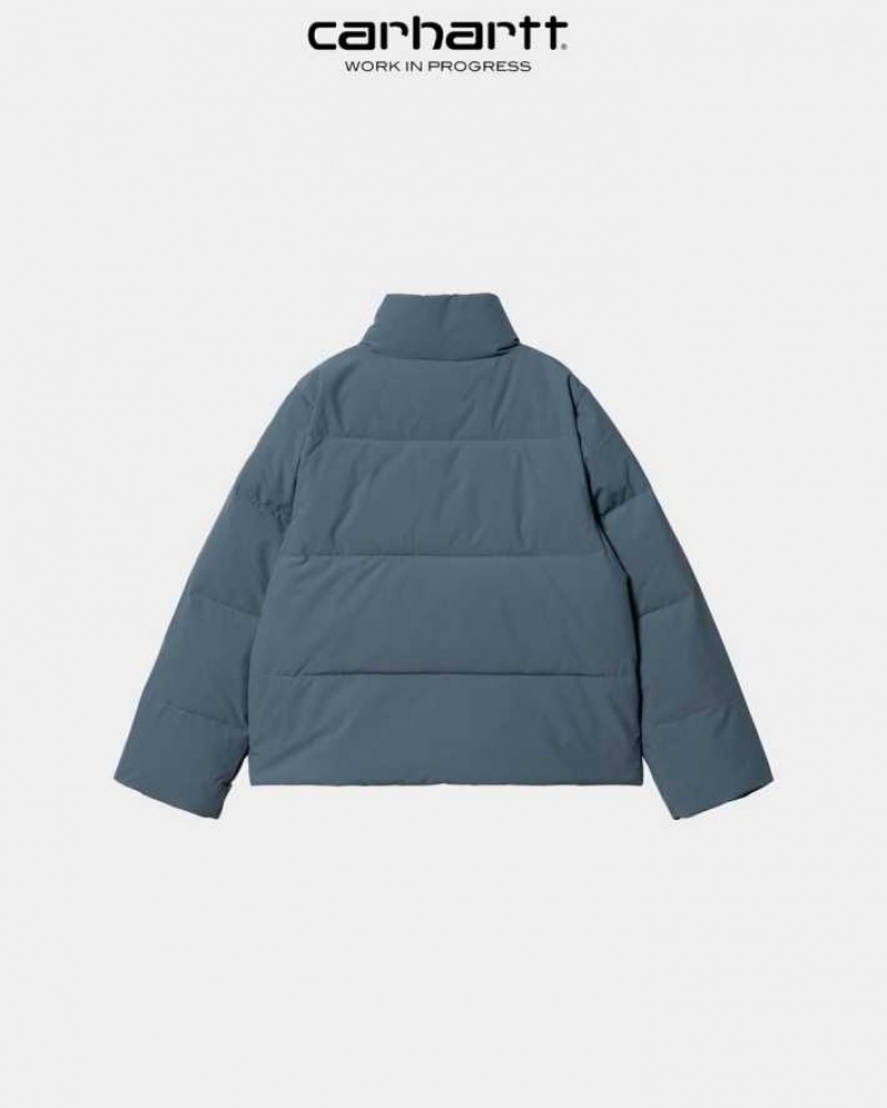 Carhartt Wip Yanie Jacket Storm Blue | TH0000121