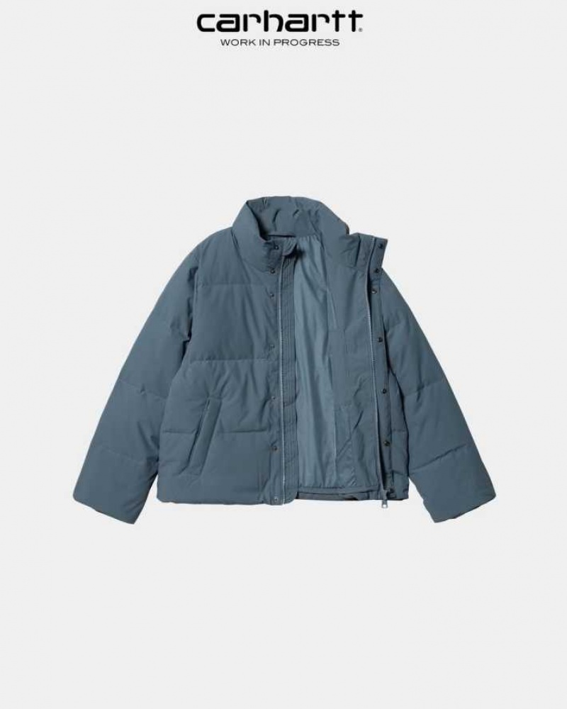 Carhartt Wip Yanie Jacket Storm Blue | TH0000121