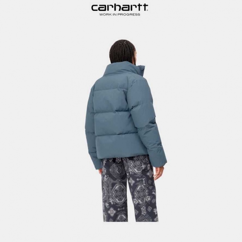 Carhartt Wip Yanie Jacket Storm Blue | TH0000121