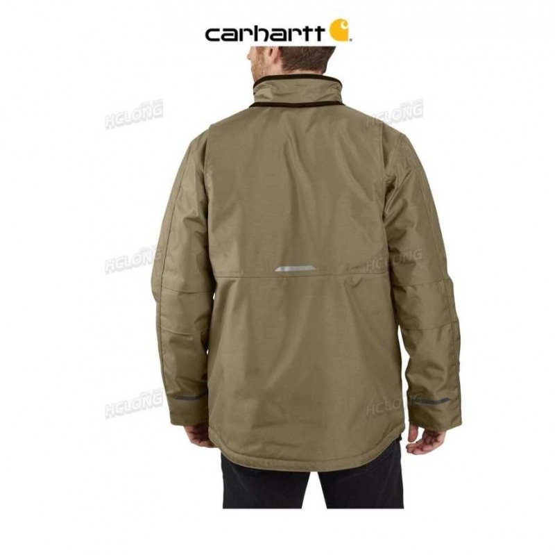 Carhartt Yukon Extremes Full Swing Insulated Coat Burnt Olive | TH0000976