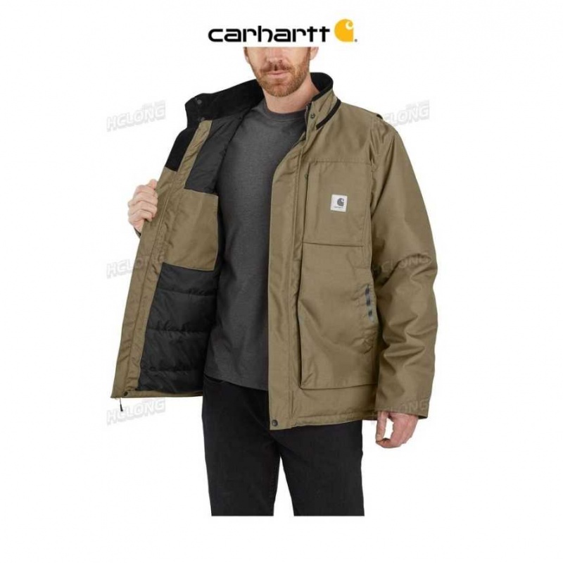 Carhartt Yukon Extremes Full Swing Insulated Coat Burnt Olive | TH0000976