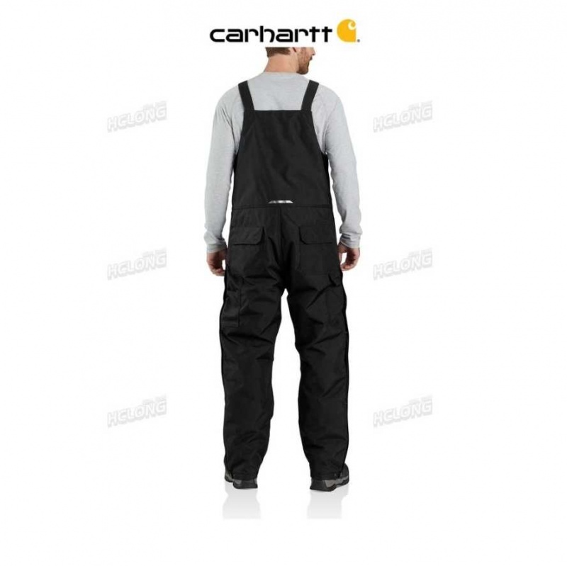 Carhartt Yukon Extremes Loose Fit Insulated Biberall Black | TH0001317