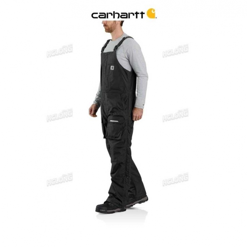 Carhartt Yukon Extremes Loose Fit Insulated Biberall Black | TH0001317